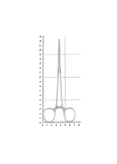 Nopa Instruments AA 158/18 - щипцы для артерии HALSTED хирургические, прямые, 18 см