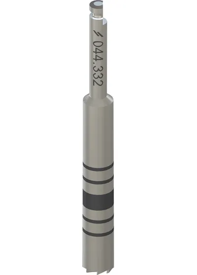 Фреза для удаления имплантата длинная, Straumann®, Ø 3.3 мм, L 40.5 мм, нержавеющая сталь