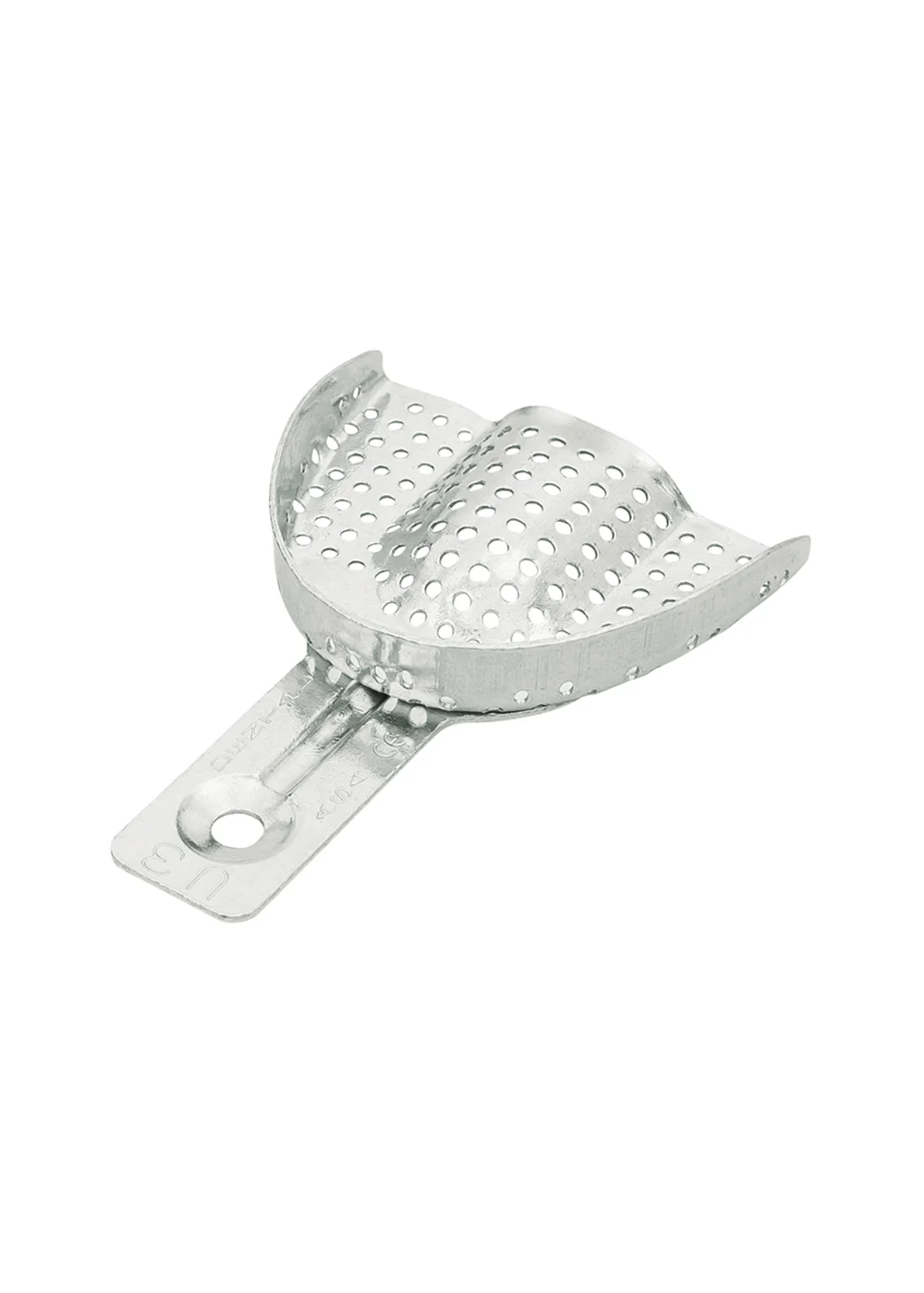 Asa Dental 2816-U3 - ложка слепочная верхняя большая (L) с перфораций без бортика, детская, из алюминия