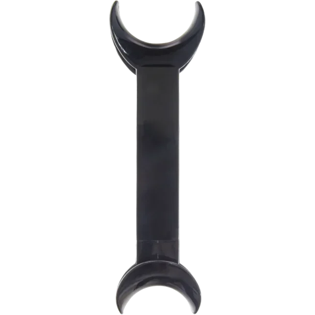 Ретрактор щечный двусторонний боковой черный, малый, Shinye