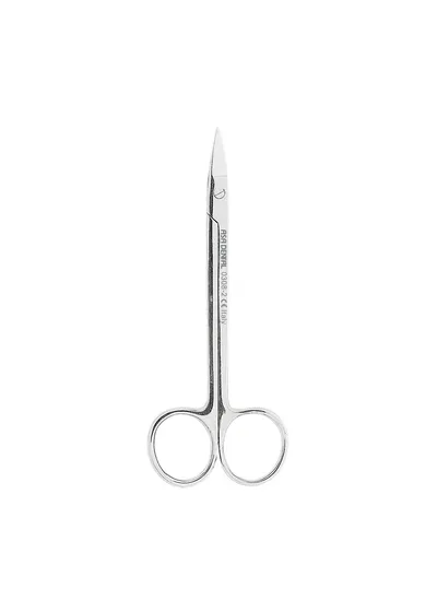 Asa Dental 0308-2 - ножницы для десны изогнутые по плоскости, 12,5 см