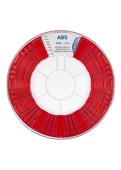 ABS пластик REC красный