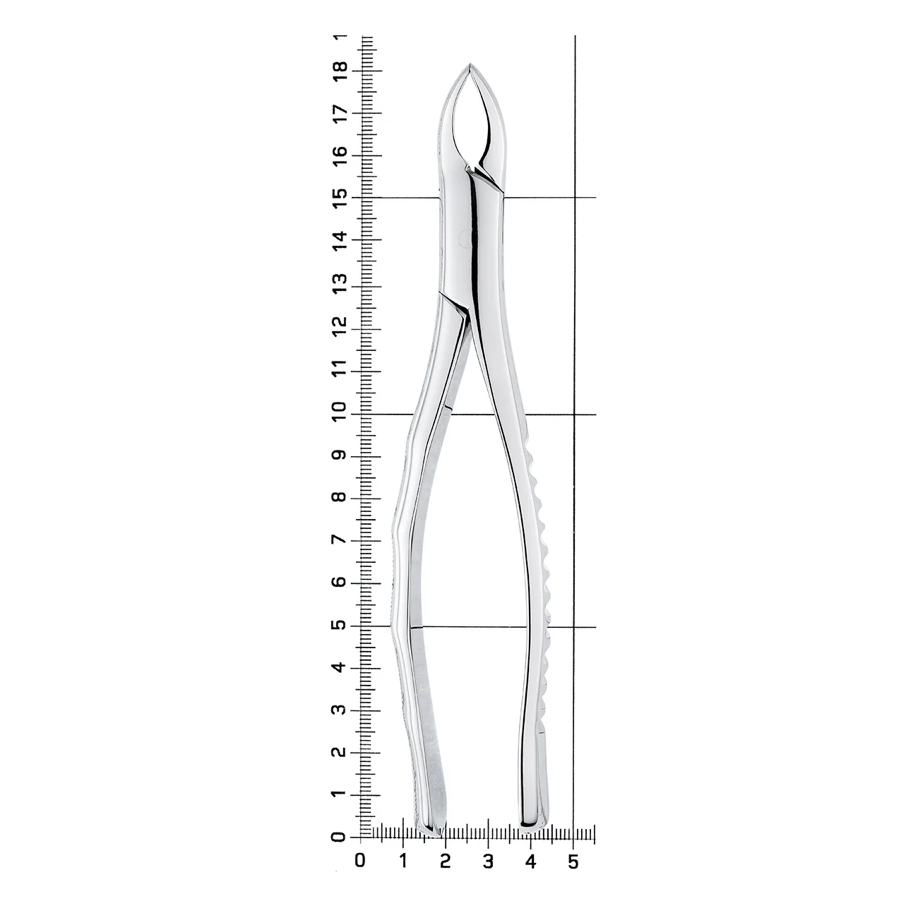 Щипцы №62 для удаления зубов верхние, универсальные, анатомическая ручка