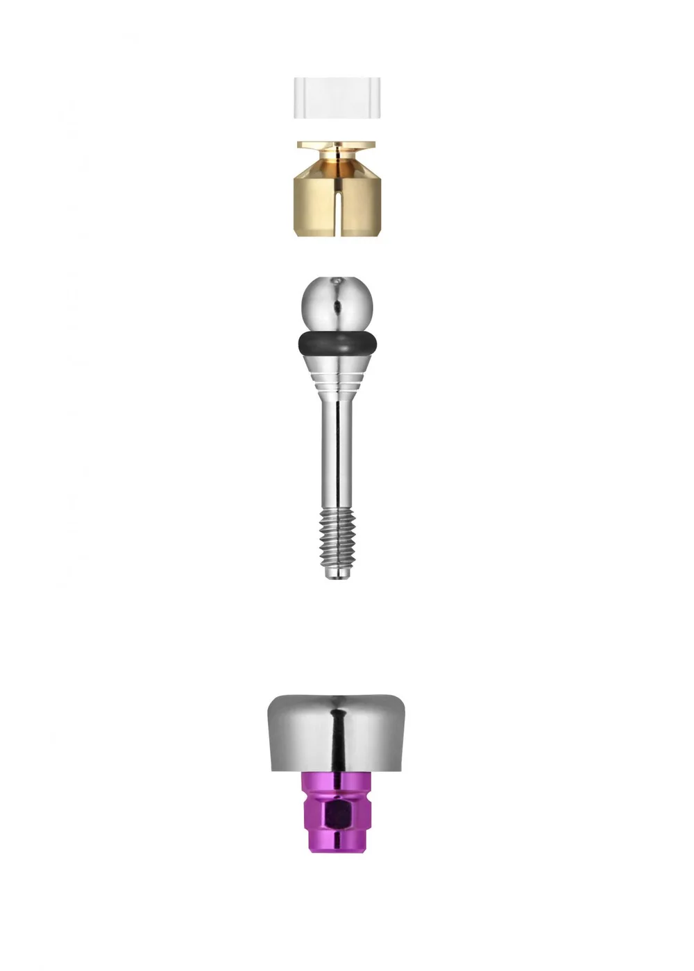Шаровидный аттачмент FRIADENT Ball and Socket Attachment, размер D5.5/GH3, арт: 45-3163