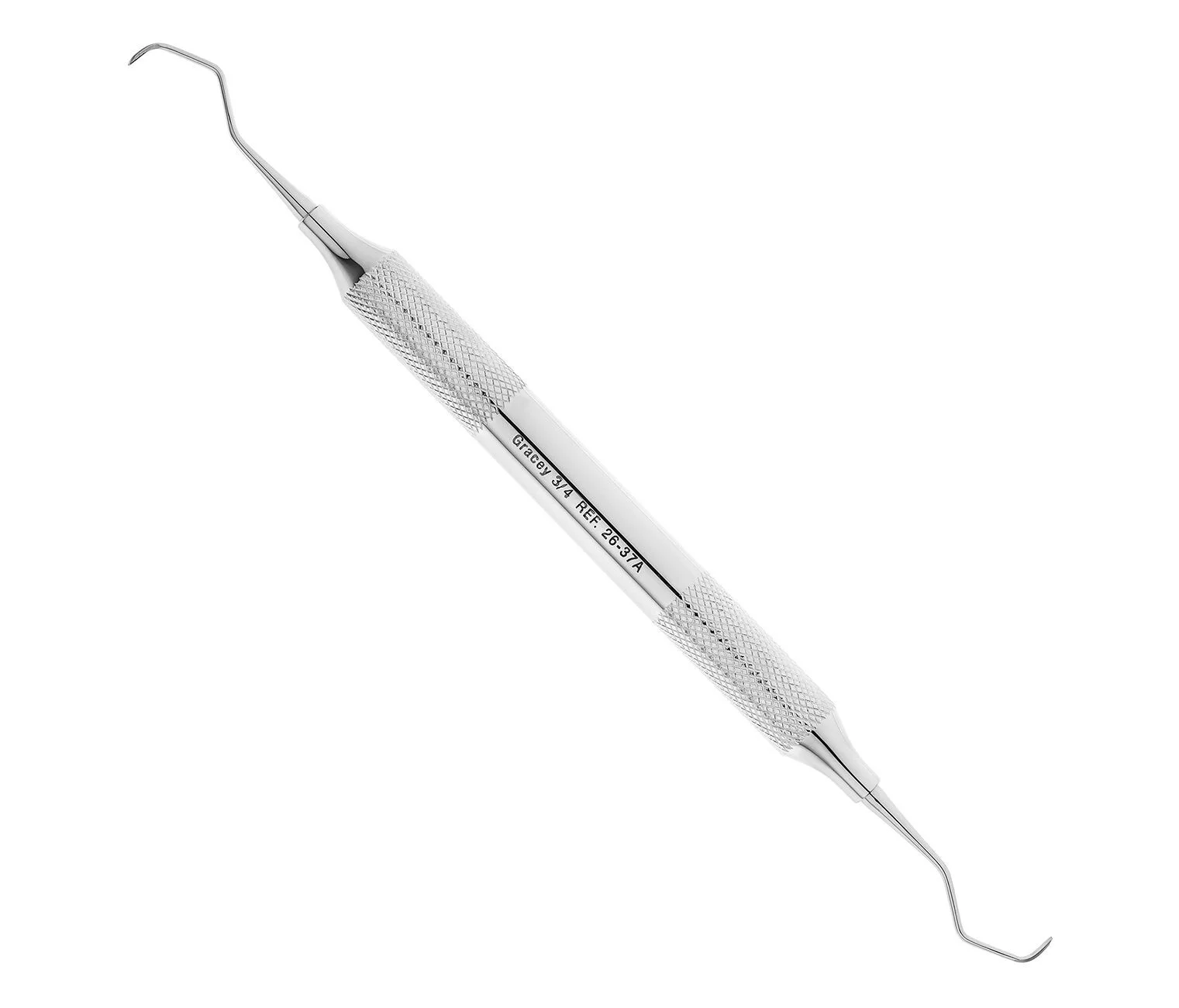 Кюрета парадонтологическая Gracey, форма 3/4, ручка CLASSIC, диаметр 10 мм, (HLW Dental Instruments)
