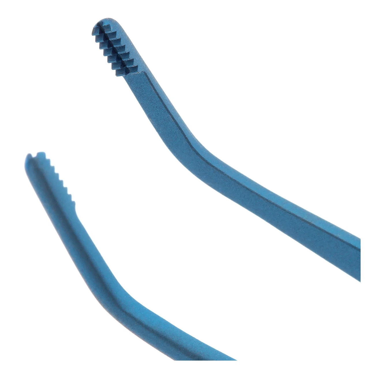 Пинцет микрохирургический изогнутый, 1.3 мм.