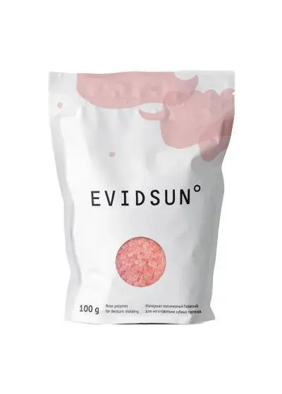 Пластмасса базисная, Evidsun, Эвидсан, цвет 3, 100г