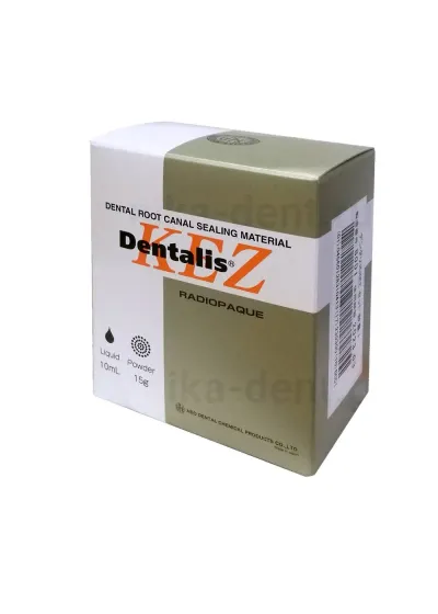 Паста, Neo Dental, Денталис КЕЗ (Dentalis KEZ), на основе гидроокиси кальция и йодоформа, 15 г + 10 мл