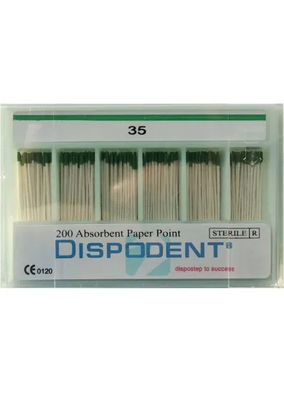 Абсорбенты, Dispodent, конус 02 №35, 200шт