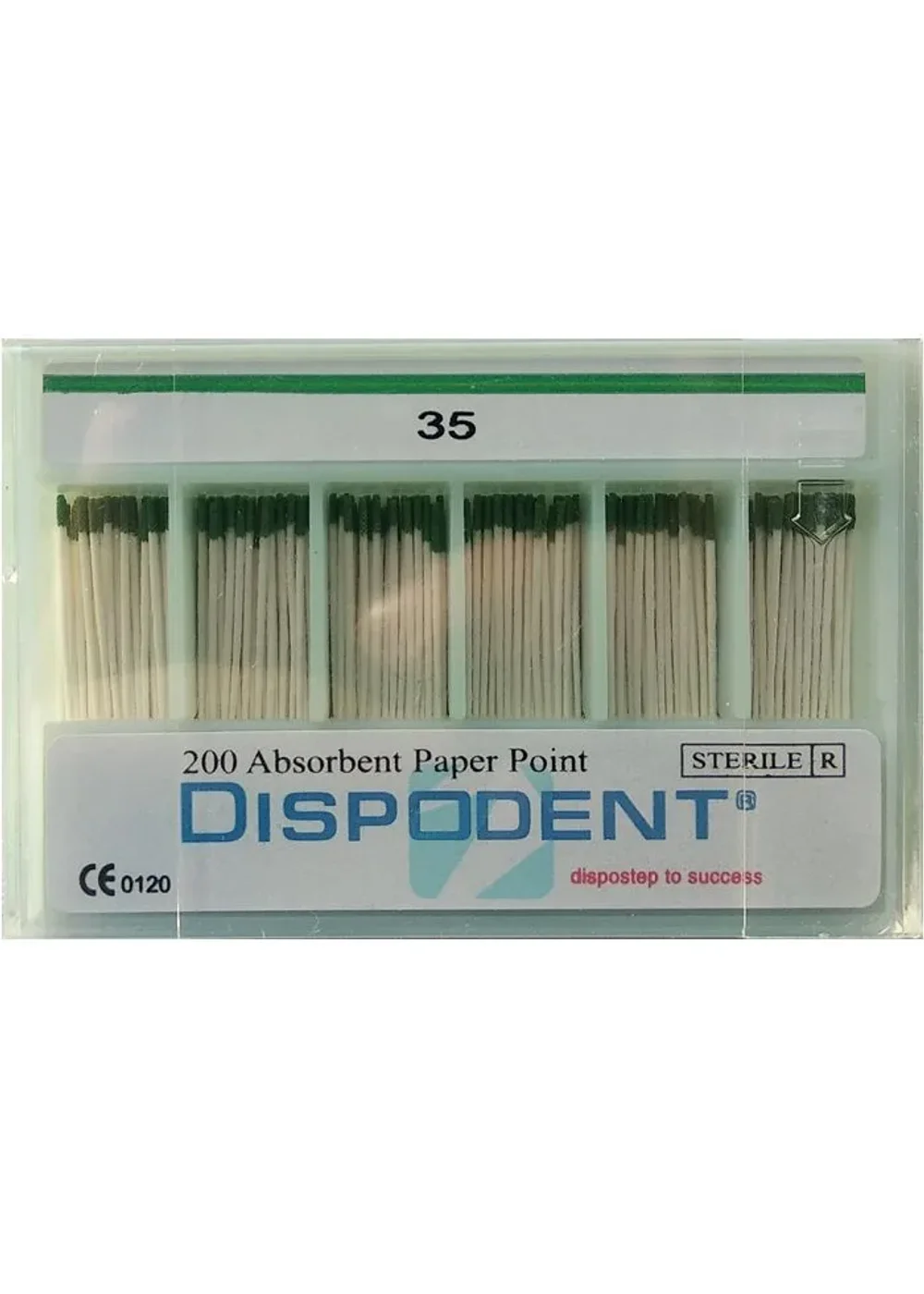 Абсорбенты, Dispodent, конус 02 №35, 200шт