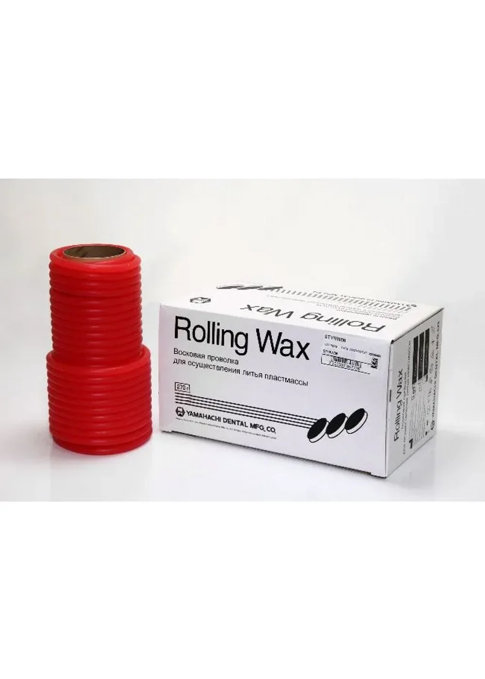 Восковая проволока, YAMAHACHI, Rolling Wax 6 мм (270г), STYRW06