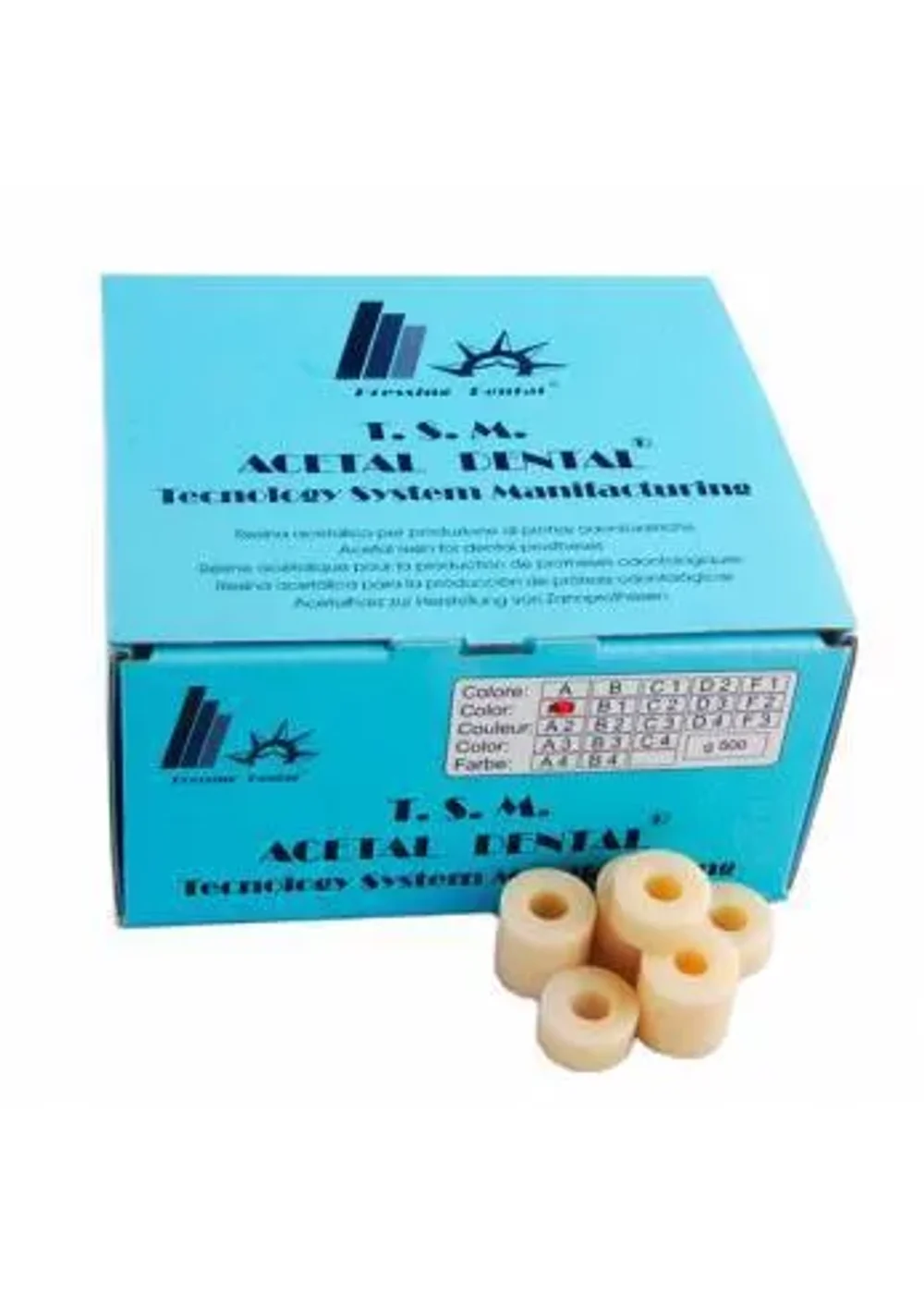 Пластмасса ацетатная безмономерная, Pressing Dental, Acetal Dental TSM, A3, 500г