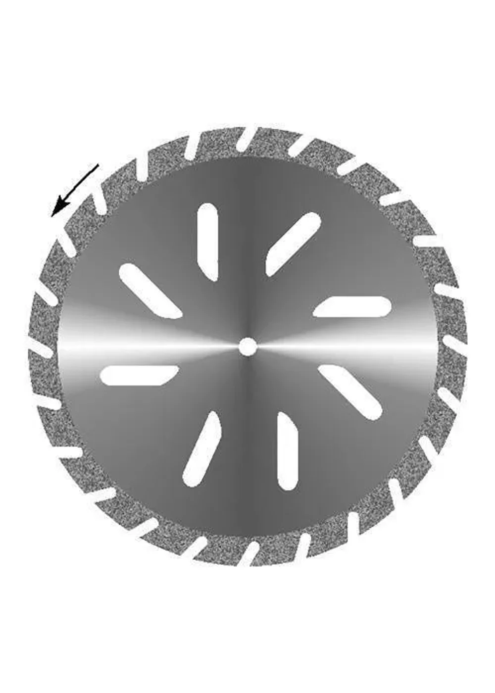Диск отрезной, АГРИ, ГИПС КОСАЯ ПРОРЕЗЬ, D45мм, 323514450-G2