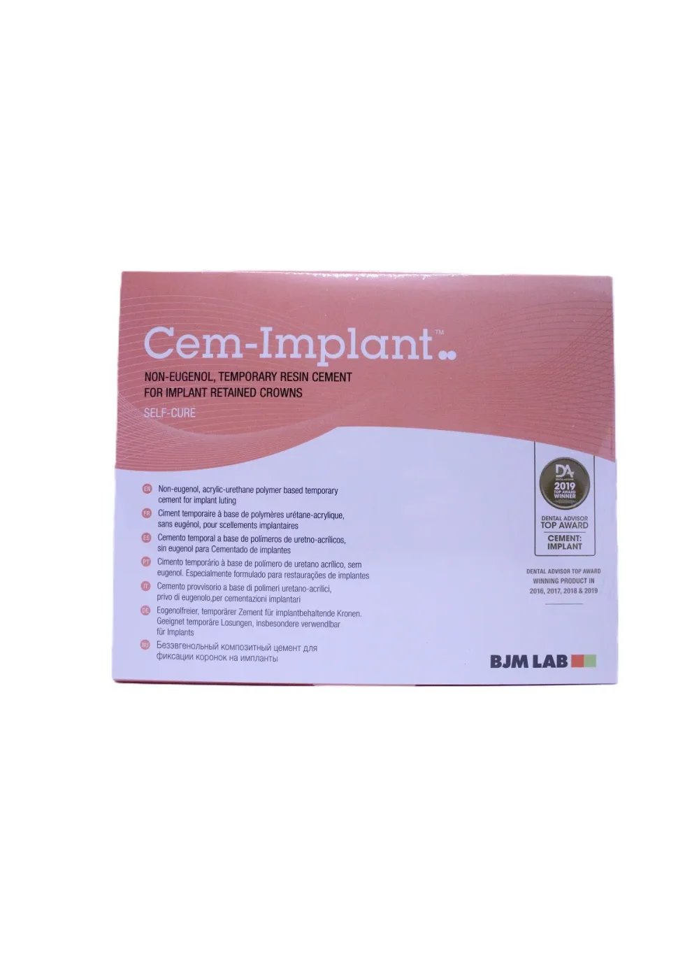 Цемент, BJM LAB, Цем-Имплант (Cem-Implant), 2шпр.х10мл, 100110