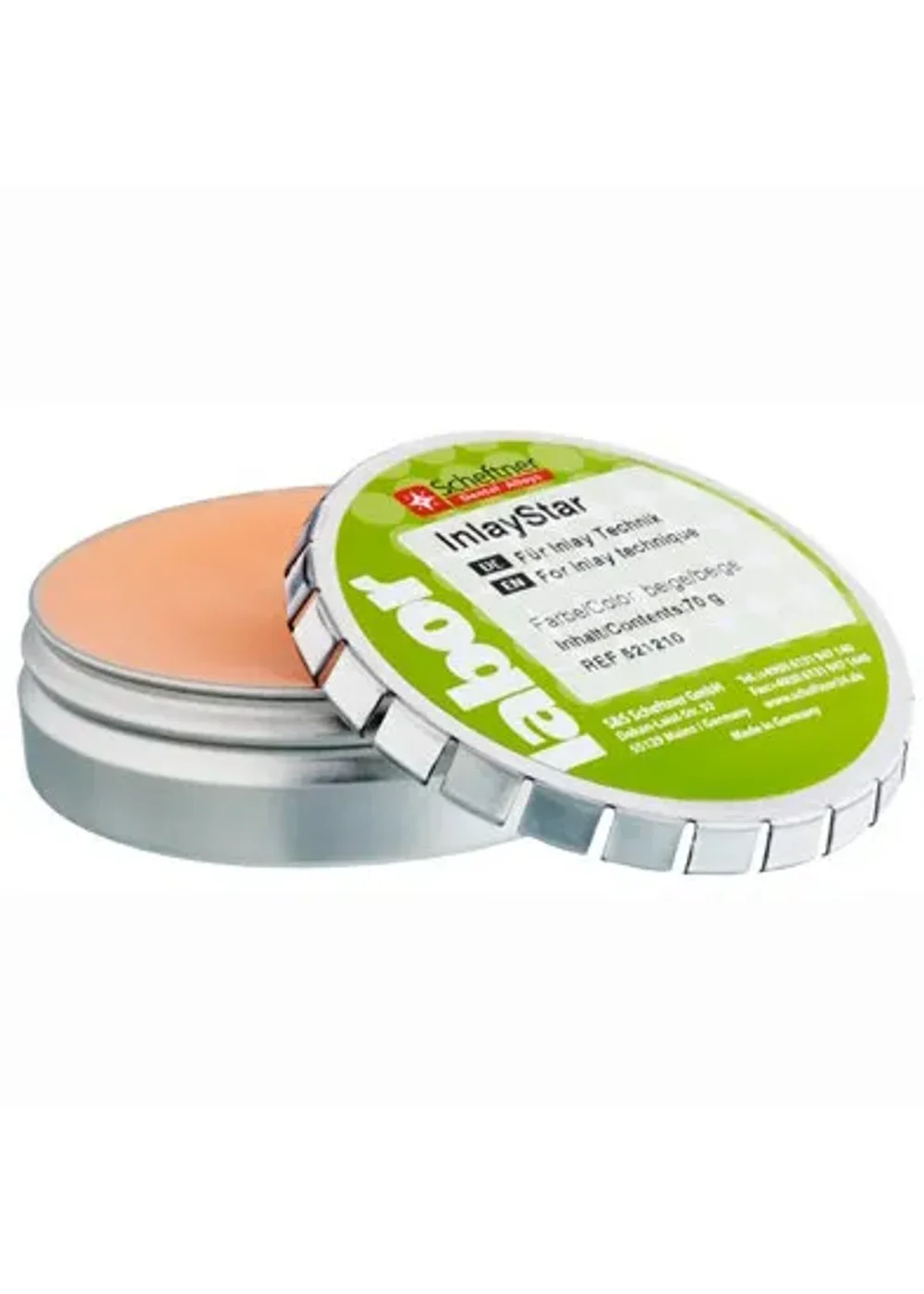 Воск бюгельный, Scheftner, InlayStar beige 70г (521210)