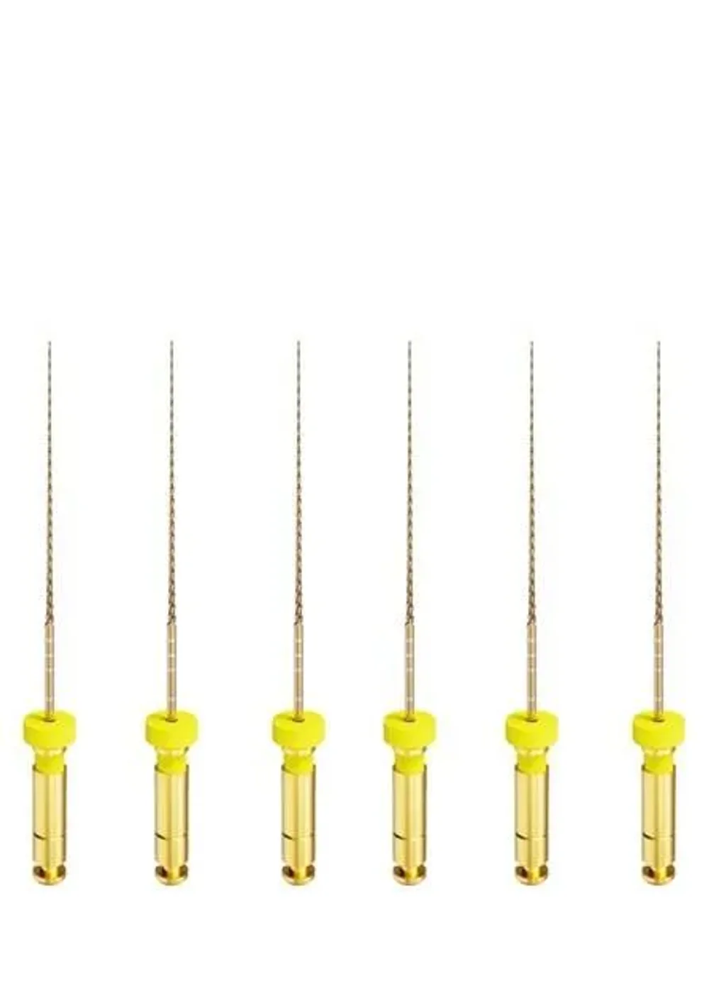 Машинные файлы, Еврофайл, MG3 Gold 25мм 02 №19, стерильные, никель-титан, (6 шт)