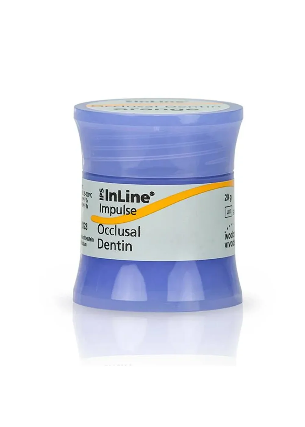 Керамическая масса окклюзионный дентин, Ivoclar, IPS InLine Occlusal Dentin оранжевый, 20 г