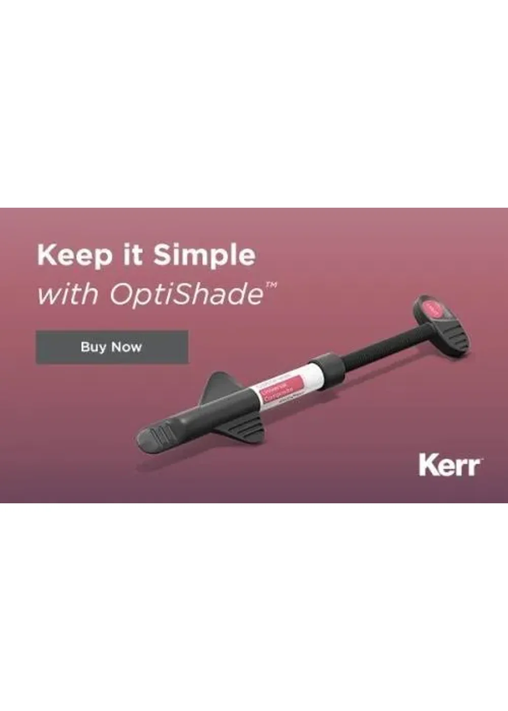 Композит светоотверждаемый, Kerr, OptiShade Universal Opaque, шприц 4 г