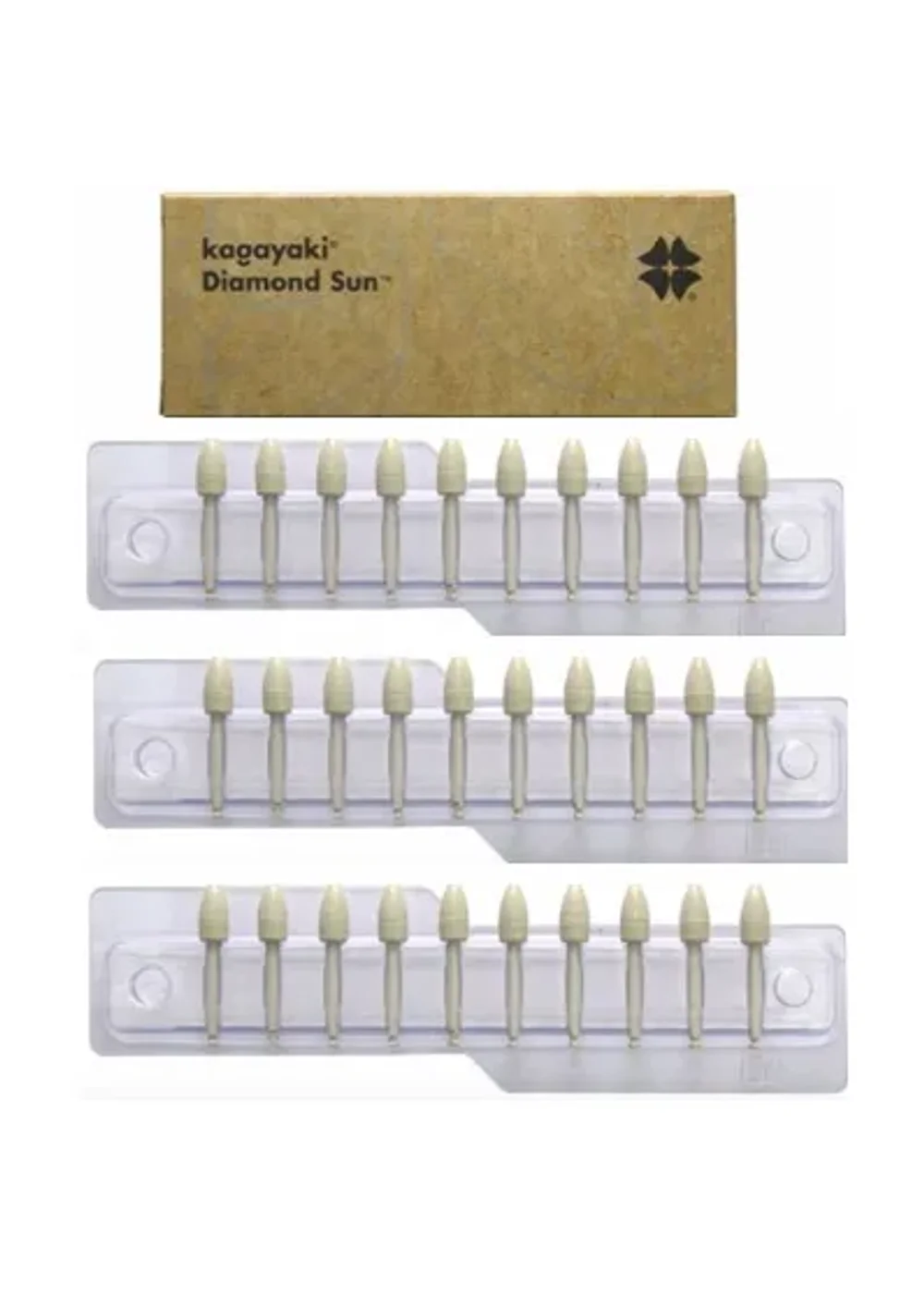 Полиры, KAGAYAKI, Пики, Diamond Sun DS 10-1, алмазные, 30шт