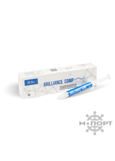 Полиры, Целит, Паста, Brilliance Comp, 4г, шприц