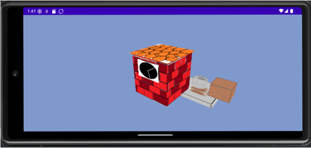 Скриншот работы