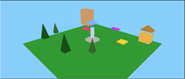 Скриншот работы