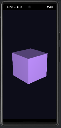 Скриншот работы