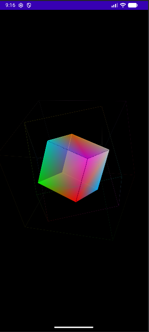 Скриншот работы