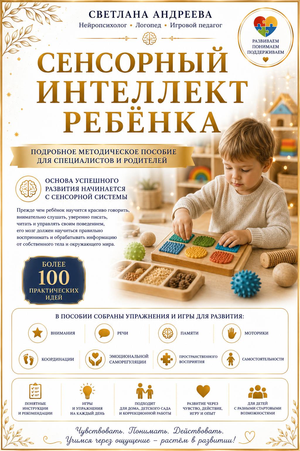 Сенсорный интеллект ребёнка Подробное методическое пособие для специалистов и родителей