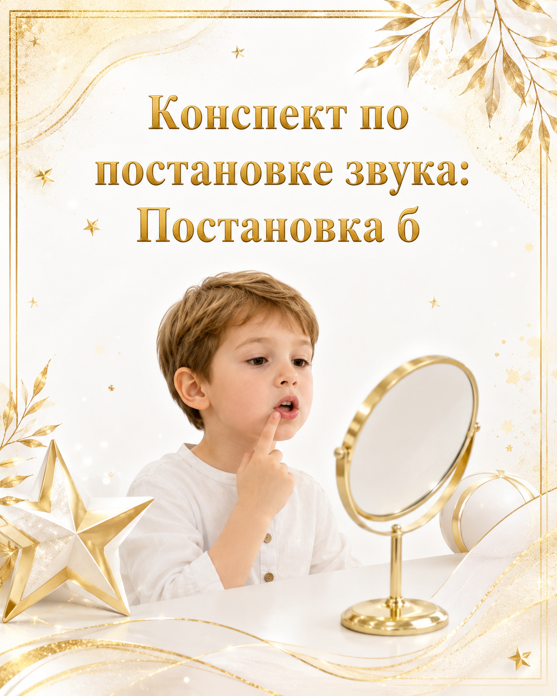 Конспект по постановке звука: Постановка б