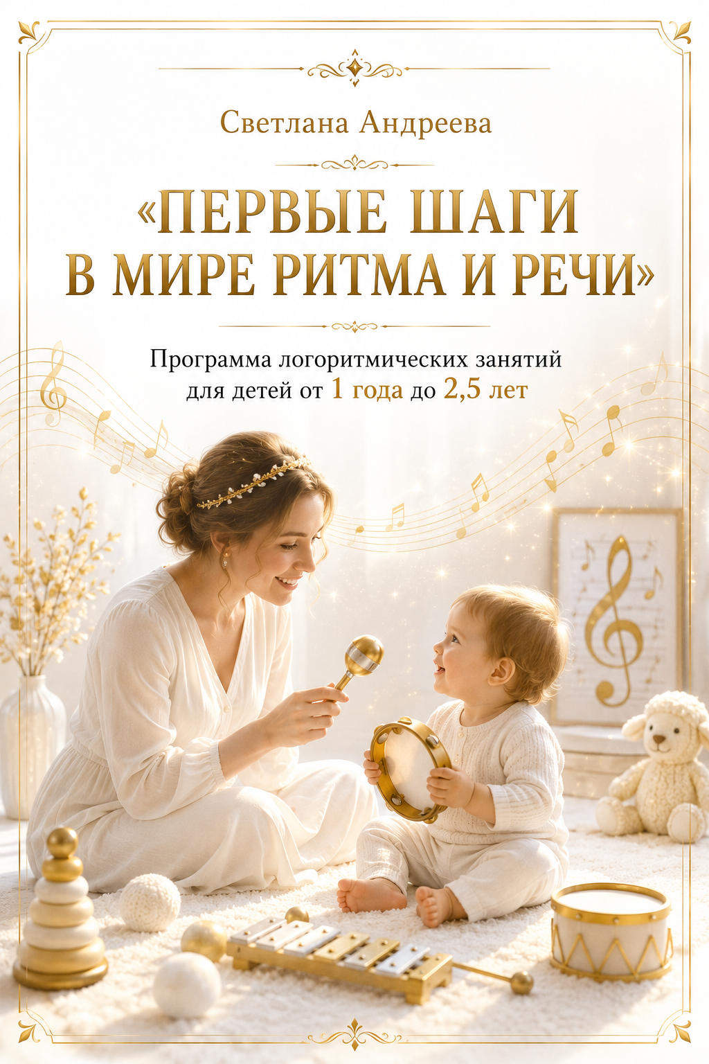 ПЕРВЫЕ ШАГИ В МИРЕ РИТМА И РЕЧИ  Программа логоритмических занятий для детей от 1 года до 2,5 лет