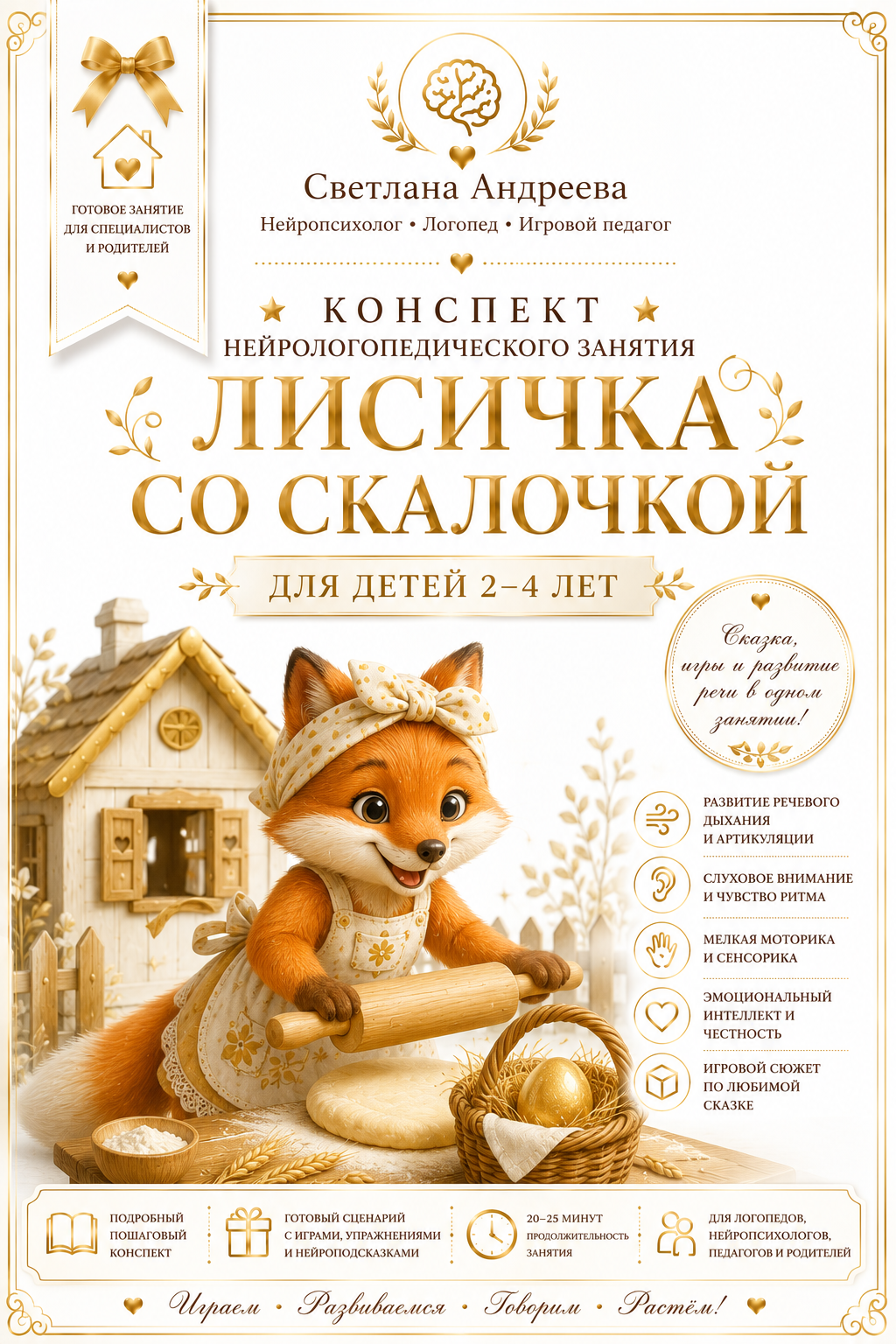 КОНСПЕКТ НЕЙРО-ЗАНЯТИЯ ПО ЗАПУСКУ РЕЧИ «ЛИСИЧКА СО СКАЛОЧКОЙ»