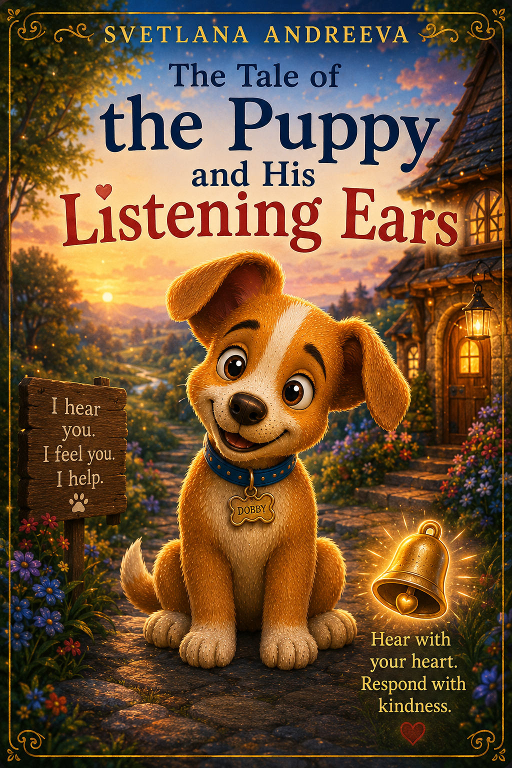 The Tale of the Puppy and His Listening Ears (терапевтическая сказка на английском языке)