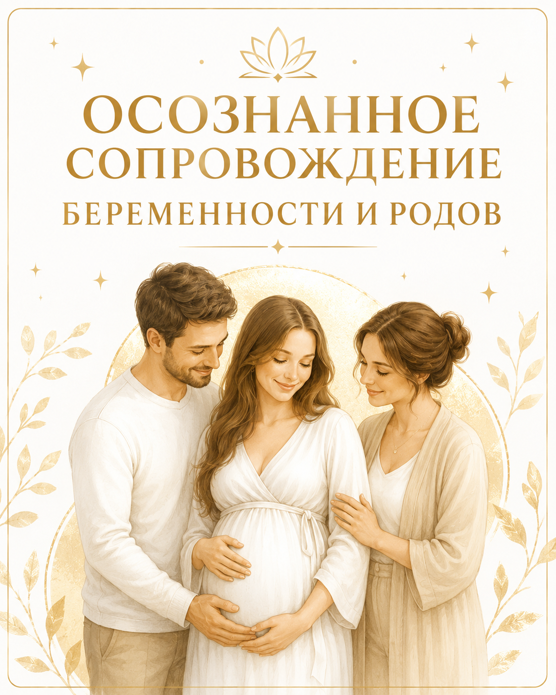ОСОЗНАННОЕ СОПРОВОЖДЕНИЕ БЕРЕМЕННОСТИ И РОДОВ Полное руководство для будущей мамы, партнёра и доулы