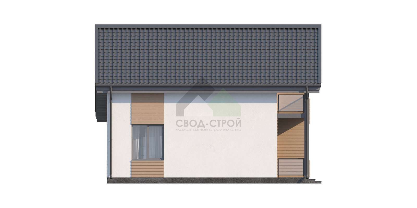 Загородный дом С-195 КР «Краса»