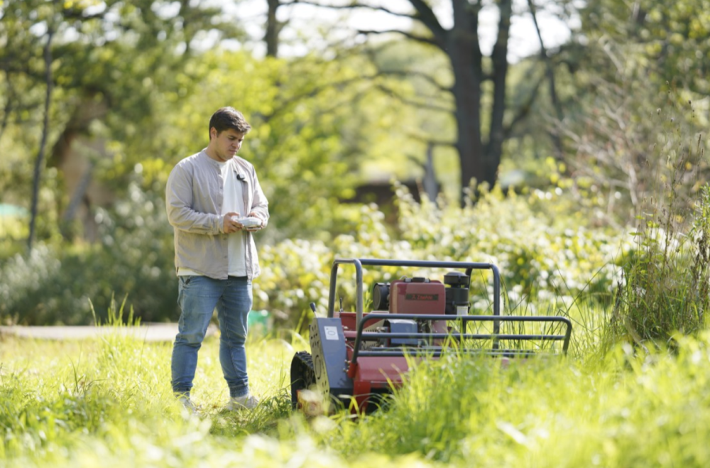Газонокосилка дизельная ZimAni RLM 100 PRO на радиоуправлении, цеповая – №3