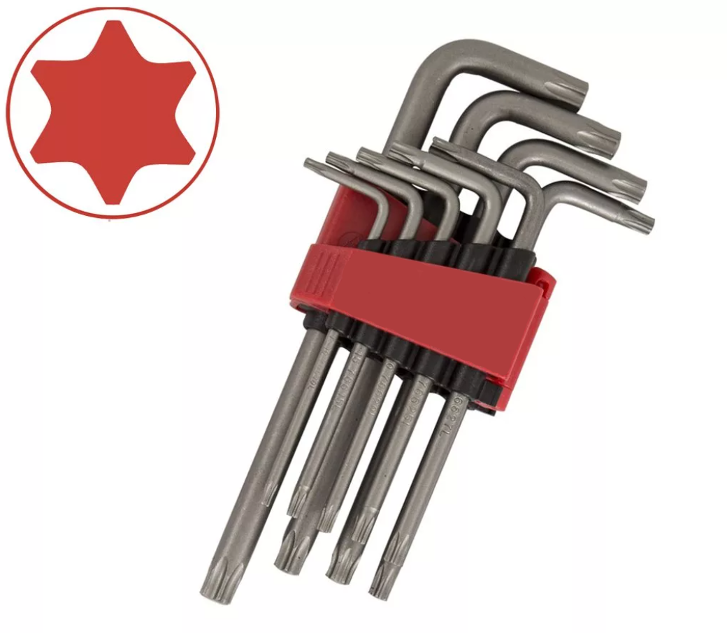 Имбусовые ключи (звездочка Torx) в интернет-магазине Тиски Имбусовые ключи (звездочка Torx) купить в интернет-магазине Тиски