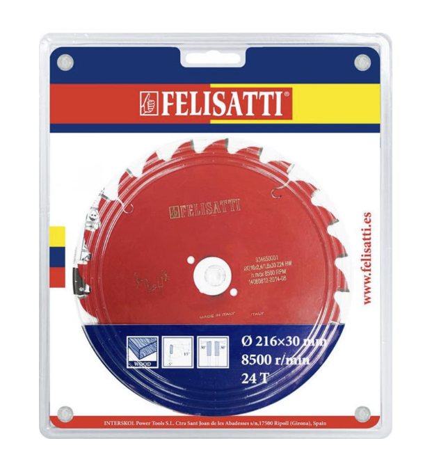 Диск пильный Felisatti Pro 216х30х24 – фото №1 Диск пильный Felisatti Pro 216х30х24 – №1