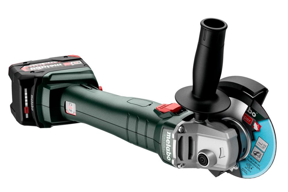 Аккумуляторная УШМ Metabo W 18 L 9-125 – №2