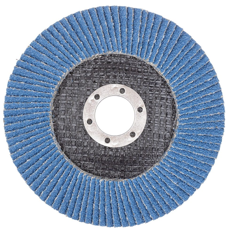 Диск лепестковый Blueshark №607 125х22,2 мм Р80 АО – фото №1 Диск лепестковый Blueshark №607 125х22,2 мм Р80 АО – №1