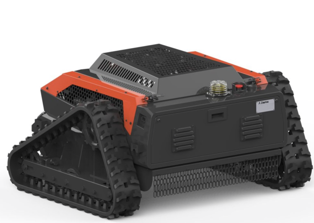 Газонокосилка бензиновая ZimAni RCM 70RH "Ураган" на радиоуправлении – №1