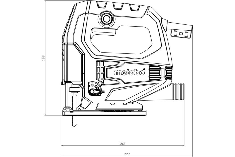 Лобзик Metabo STEВ 65 Quick в коробке – фото №1 Лобзик Metabo STEВ 65 Quick в коробке – №1