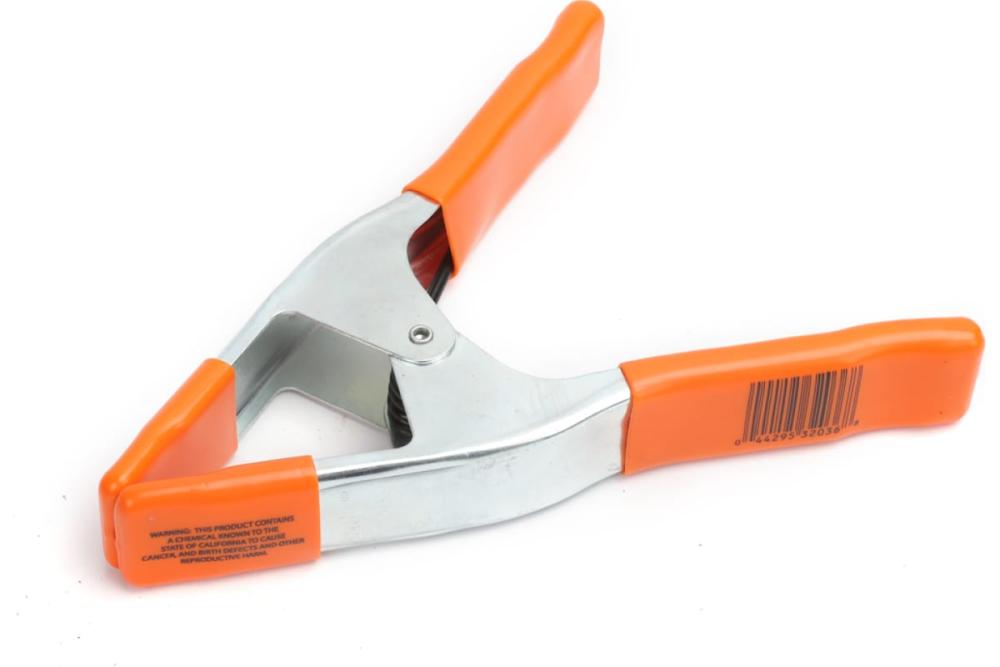 Зажим пружинный с защитными накладками Pony Jorgensen 3" – №1