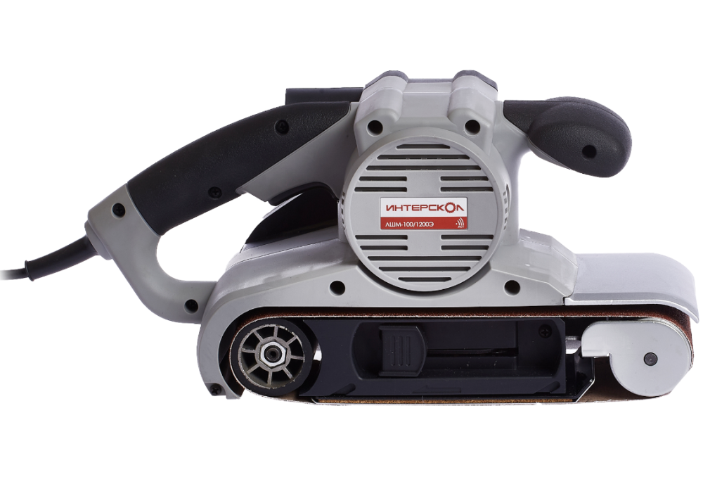 Ленточная шлифовальная машина Интерскол ЛШМ-100/1200 Э – фото №2 Ленточная шлифовальная машина Интерскол ЛШМ-100/1200 Э – №2