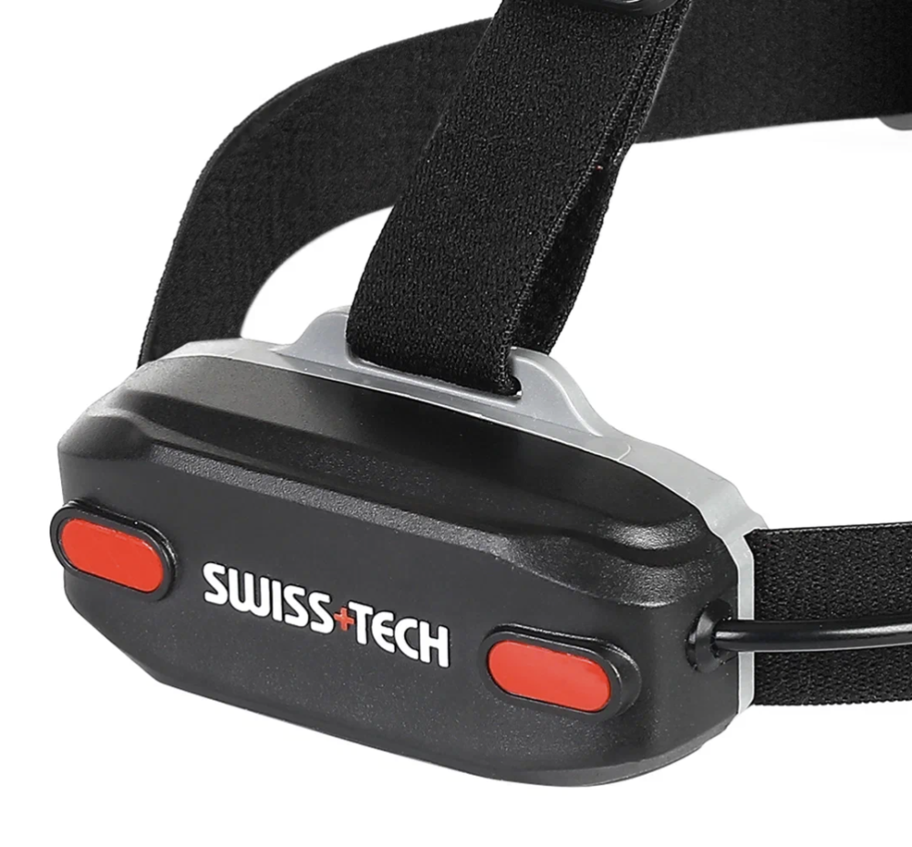 Фонарь налобный Swiss+Tech 18650 140/70 м, 6 режимов перезаряжаемый – №3