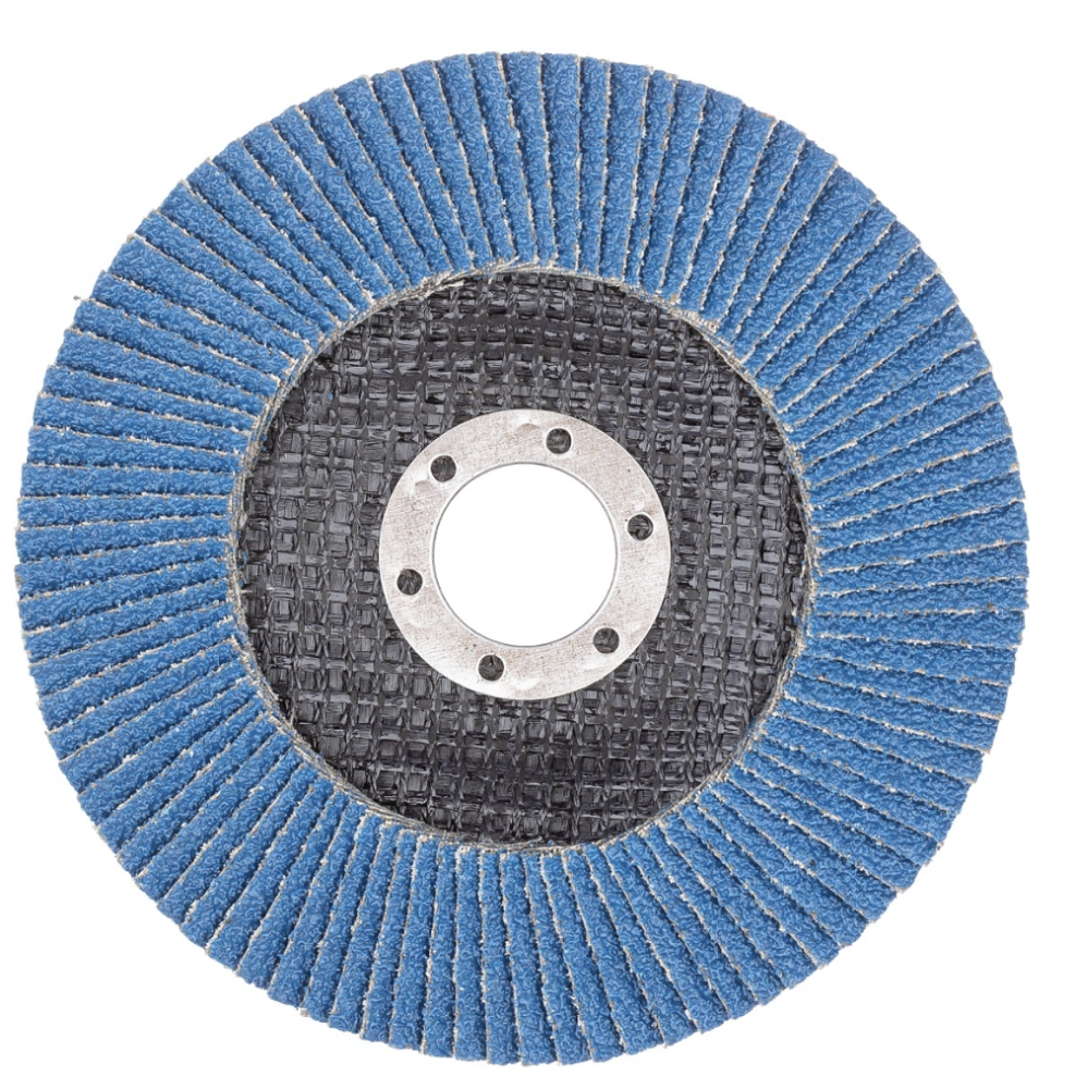 Диск лепестковый Blueshark №605 125х22,2 мм Р40 АО – фото №1 Диск лепестковый Blueshark №605 125х22,2 мм Р40 АО – №1