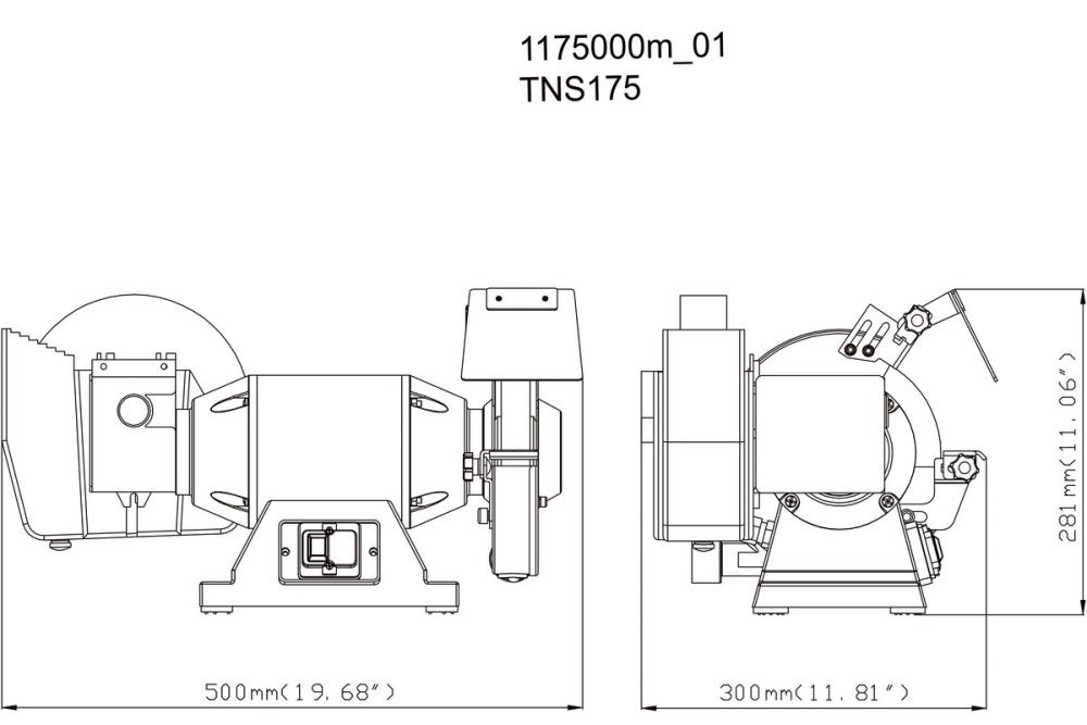 Станок заточной Metabo TNS 175 – №1