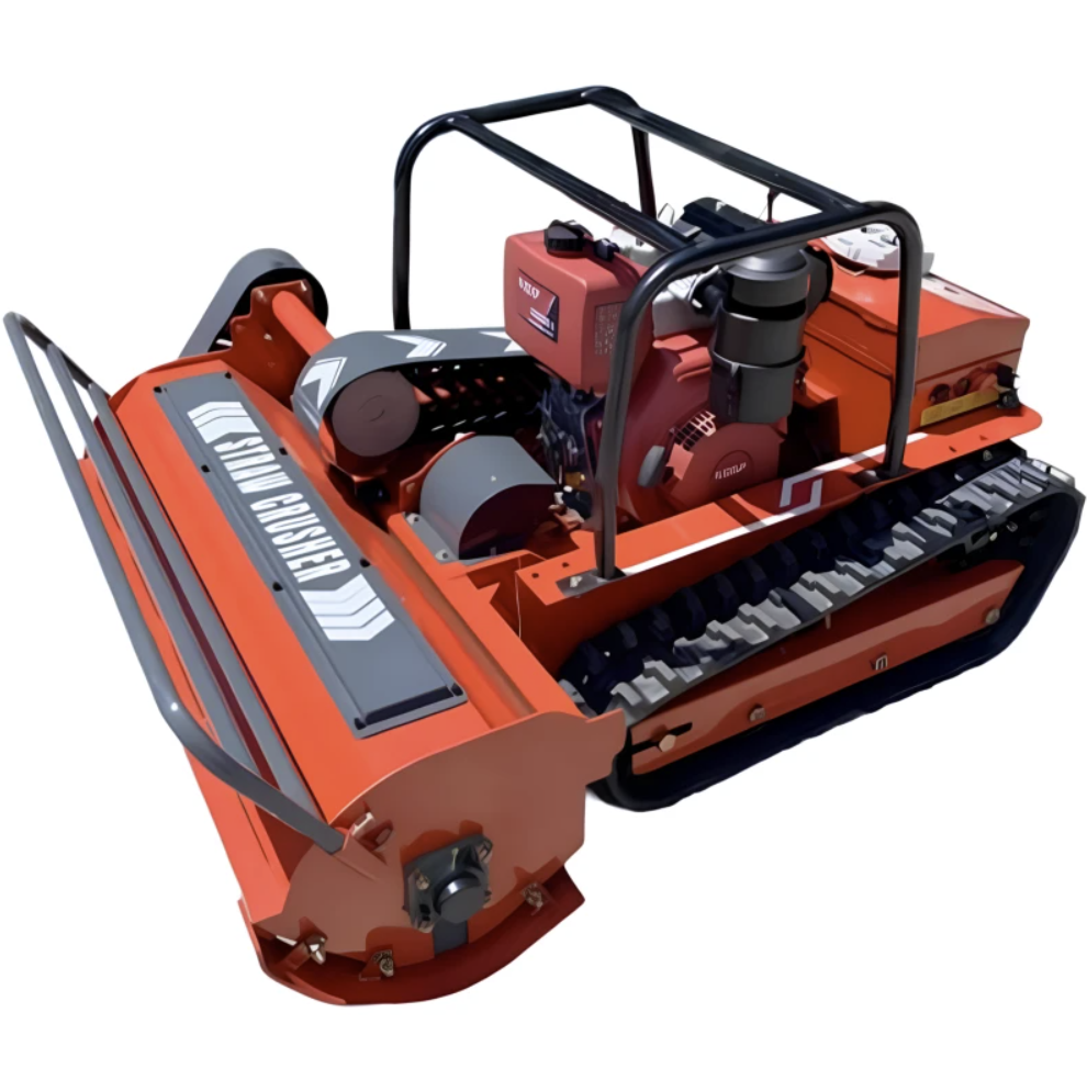 Газонокосилка дизельная ZimAni RLM 100 PRO на радиоуправлении, цеповая – №1