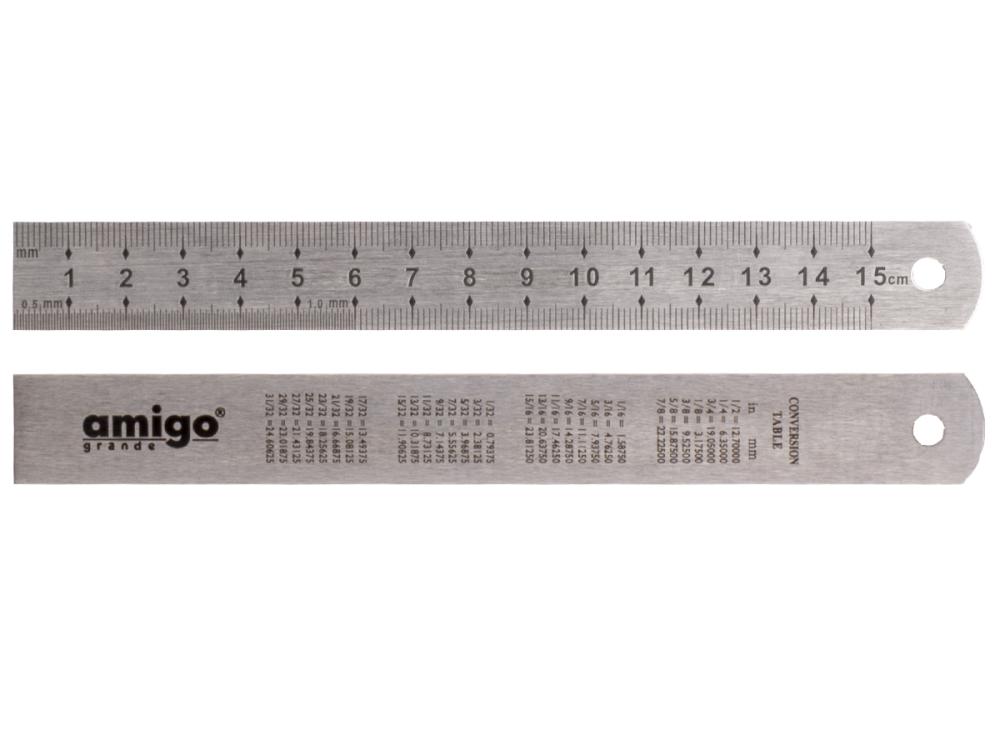 Линейка Amigo 150 мм – №1