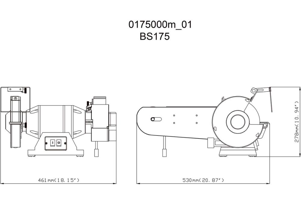 Станок заточной Metabo BS 175 – №1
